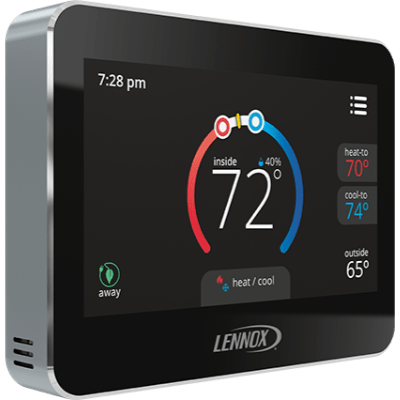 Lennox iComfort M30 thermostat.